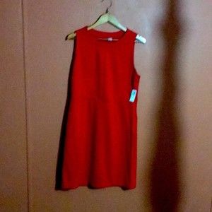 Red Sleeveless dress